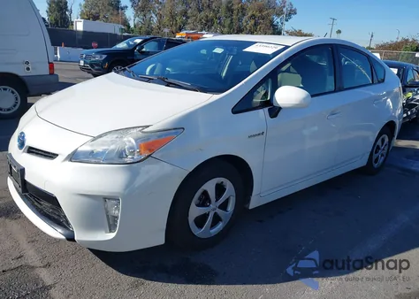 2012 Toyota Prius Two z USA, uszkodzony, nr VIN JTDKN3DU6C5448856